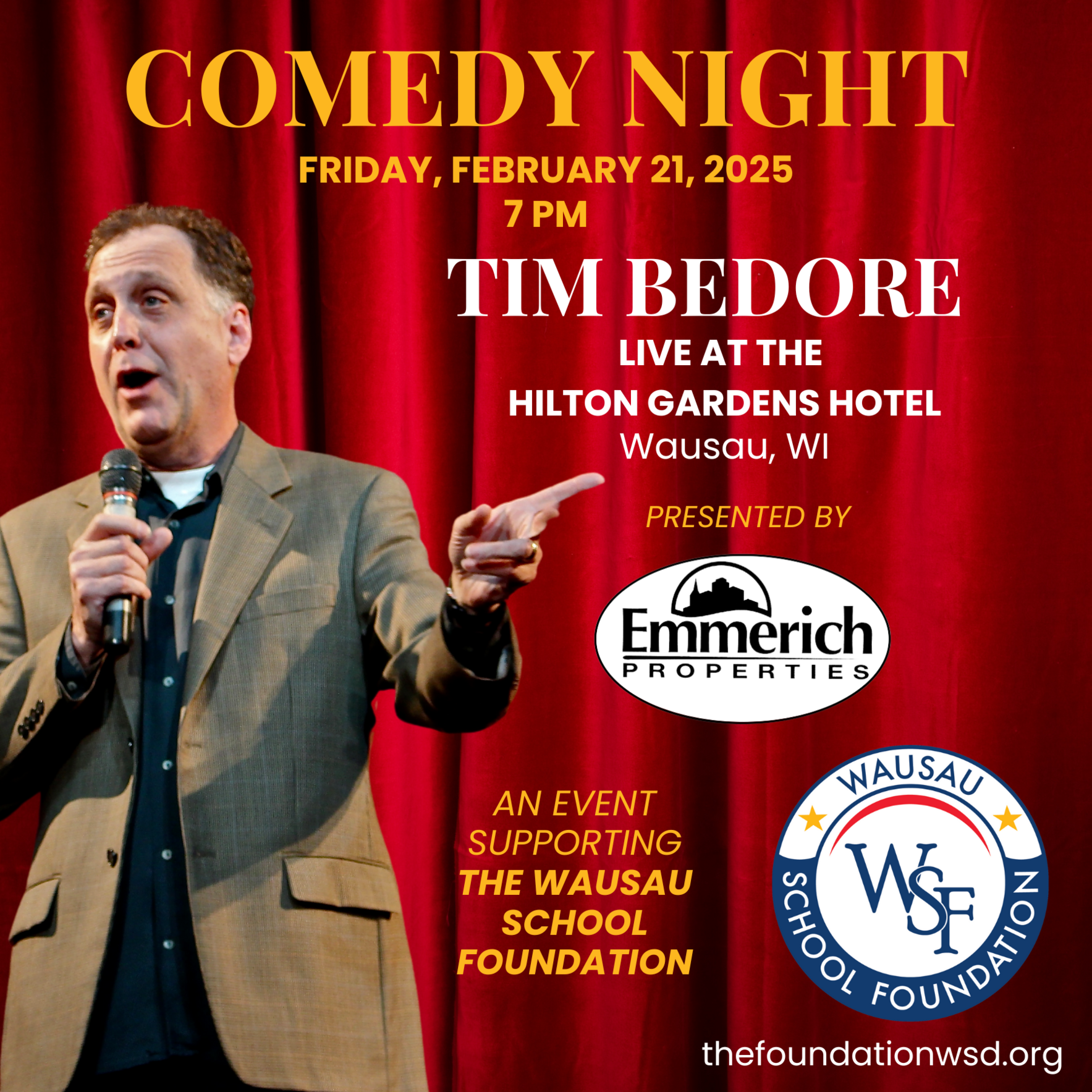 Comedy Night with Tim Bedore image