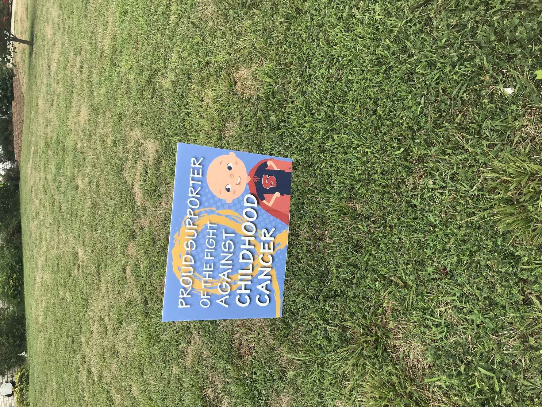 "Proud Supporter"  Yard Sign Request  image