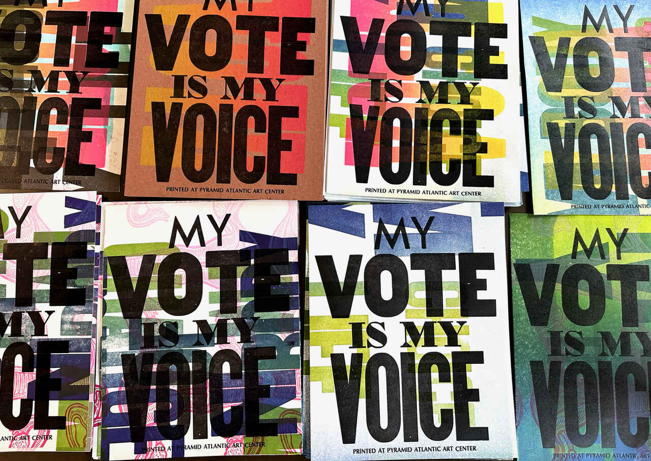 Community Print: Vote 2024 image