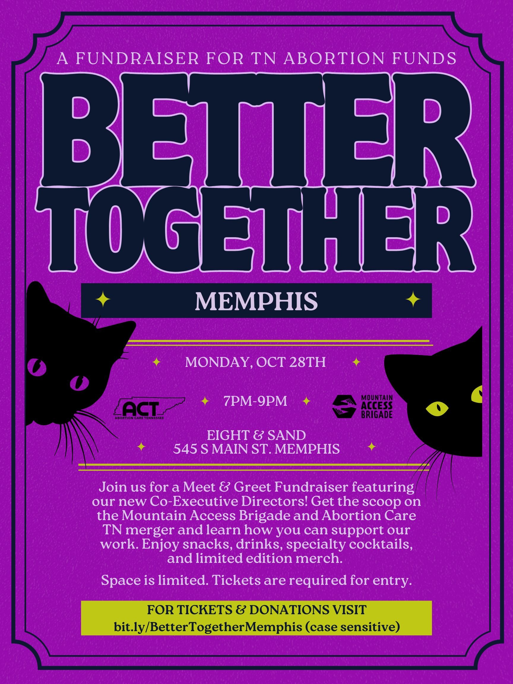 Better Together: Meet & Greet Fundraiser (Memphis) image