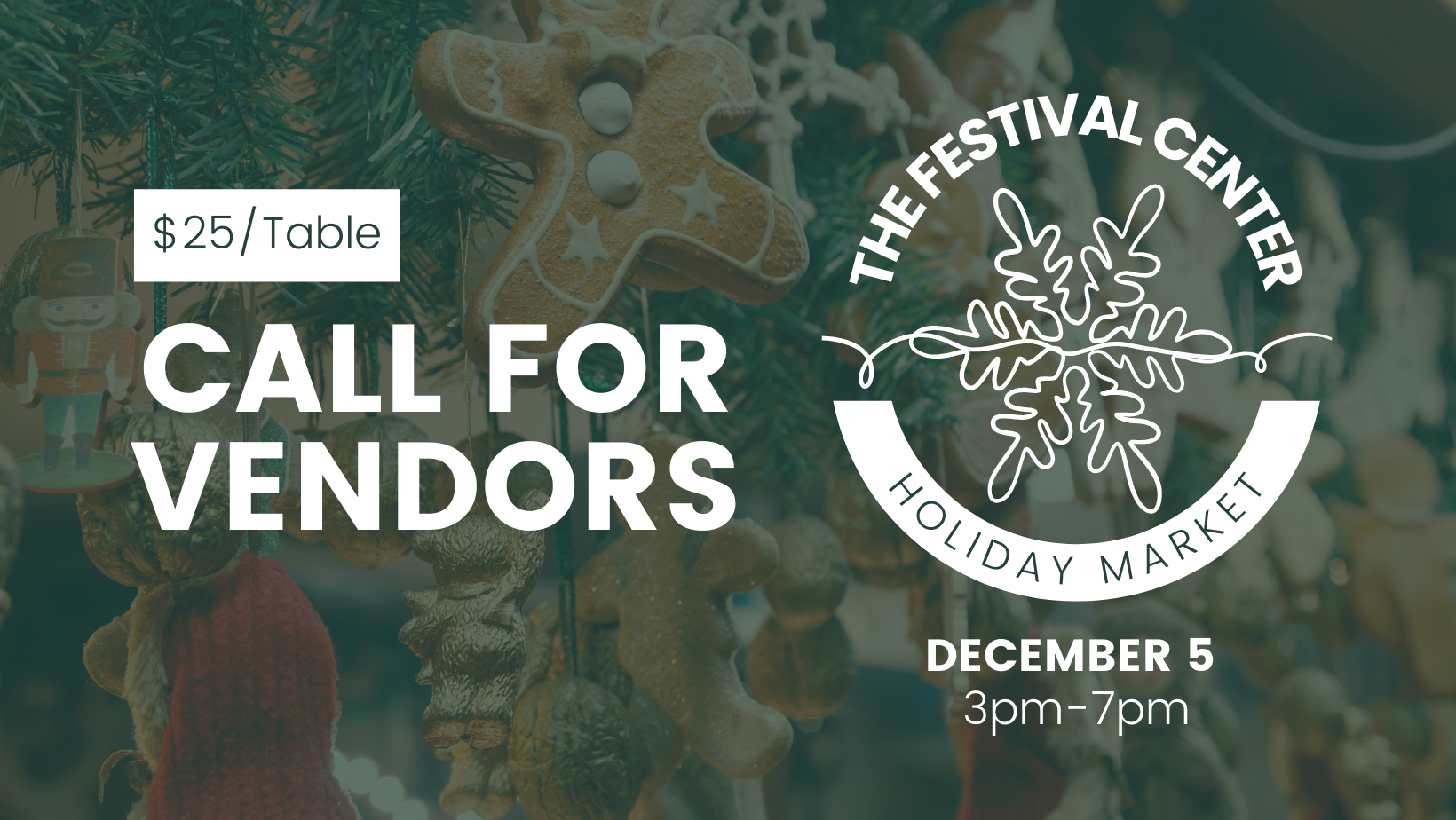 Holiday Market: Vendor Registration image