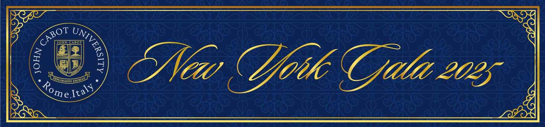 John Cabot University New York Gala 2025 - Journal Ads image