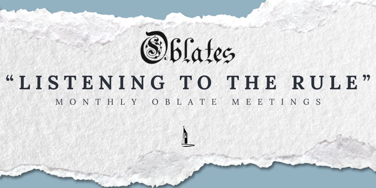 Monthly Oblate Meeting - November 2025 image