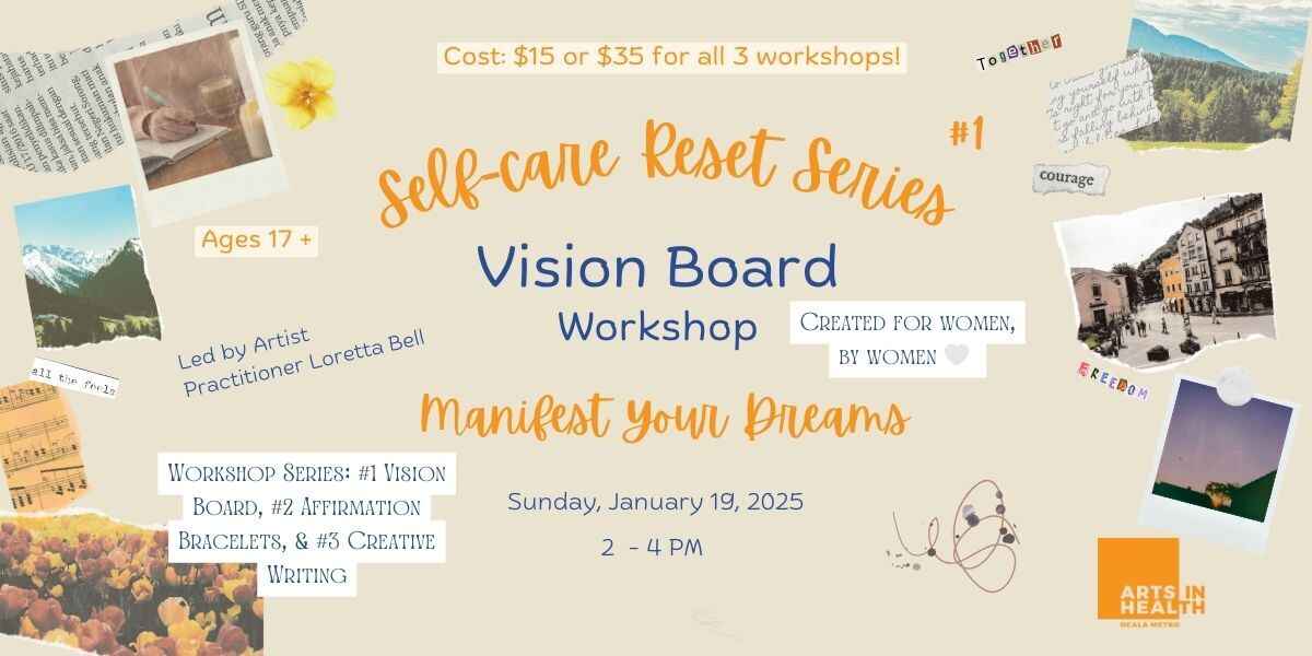 Manifest Your Dreams - Vision Board Workshop image