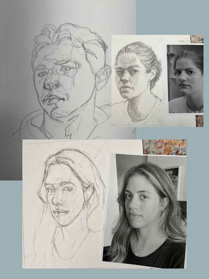 X 2025-A1 - Intro to Portrait Drawing with Corinne Lilyard-Mitchell image