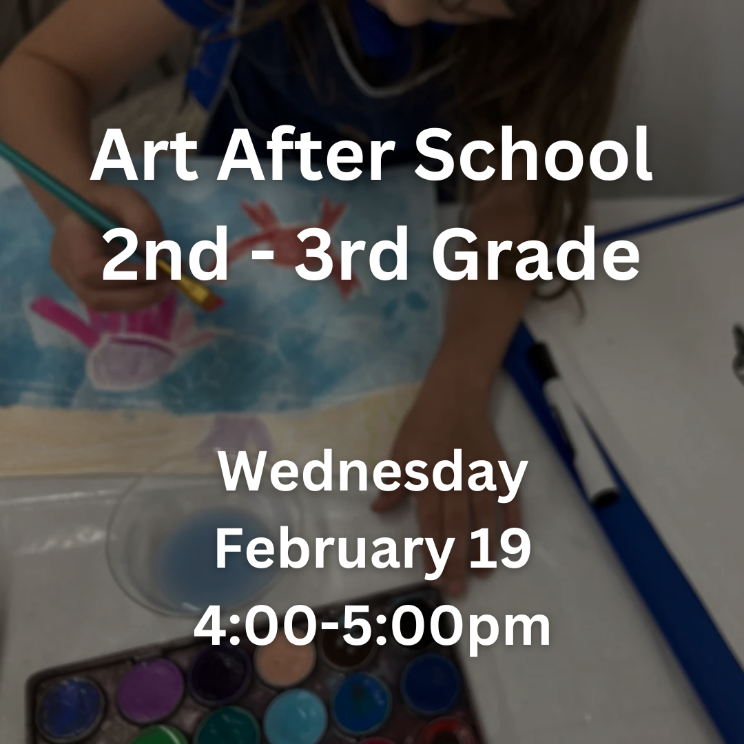 Art After School (2nd - 3rd Grade) with Instructor Terri Baker image