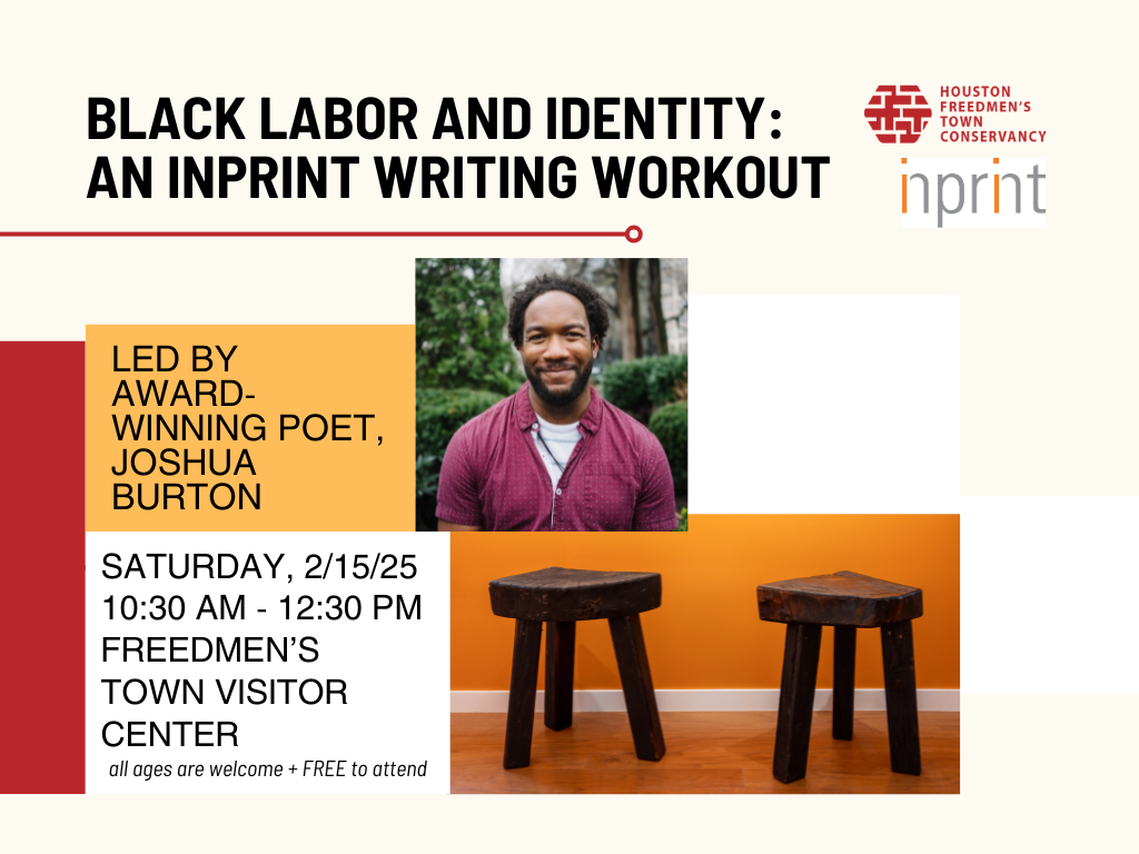 Black Labor and Identity: An Inprint Writing Workout image
