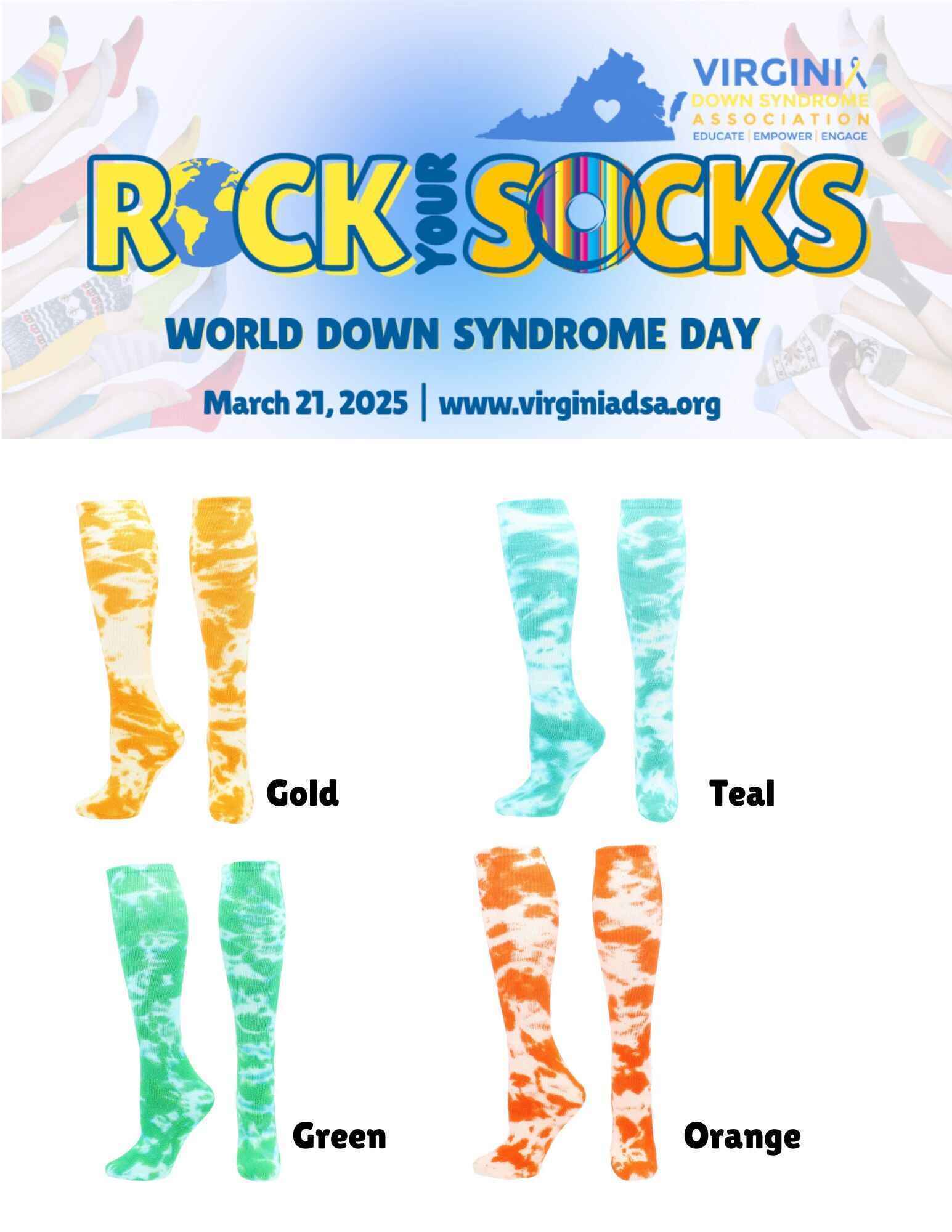 Rock Your Soccer Socks for World Down Syndrome Day! image