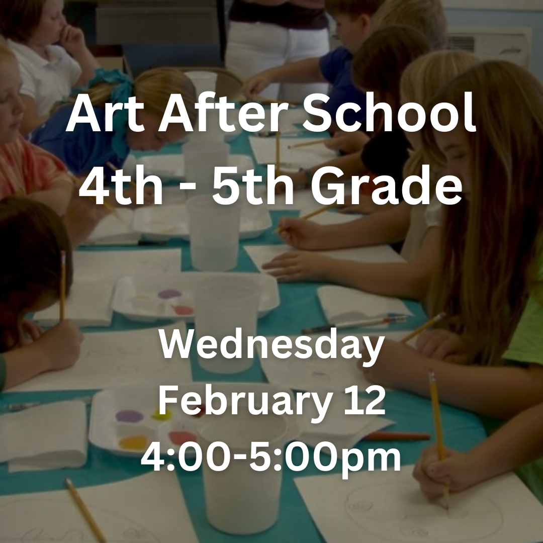 Art After School (4th - 5th Grade) with Professional Artist Odie Tucker image
