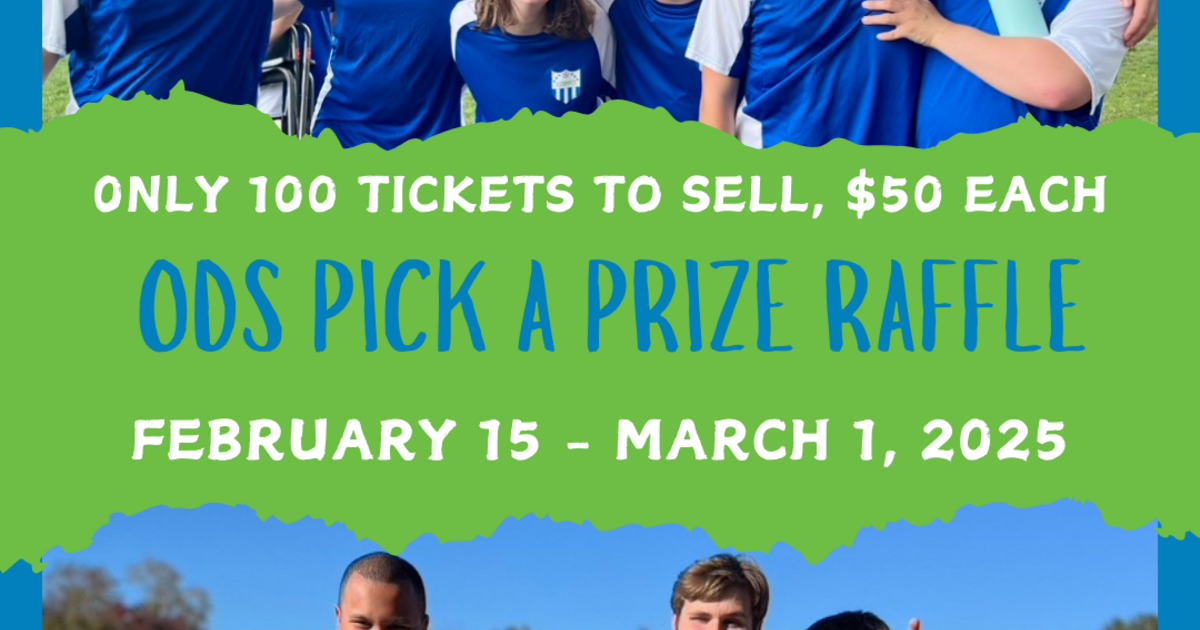 Open Door Sports - 2025 ODS Pick a Prize Raffle