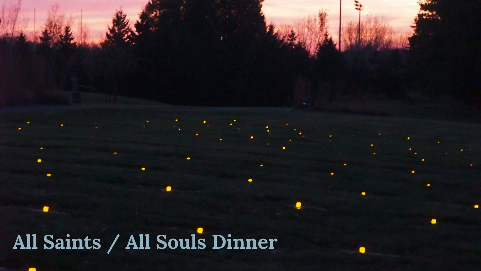 2025 All Saints' Evening – Remembrance, Paver Blessing Ceremony and Former Member Invitation  image