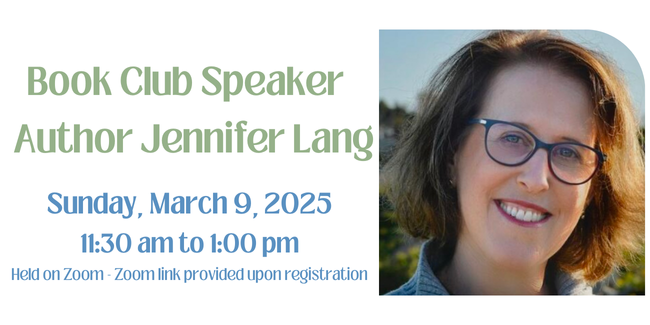 West - DMR - Boulder - Book Club Speaker - Author Jennifer Lang 2025 image