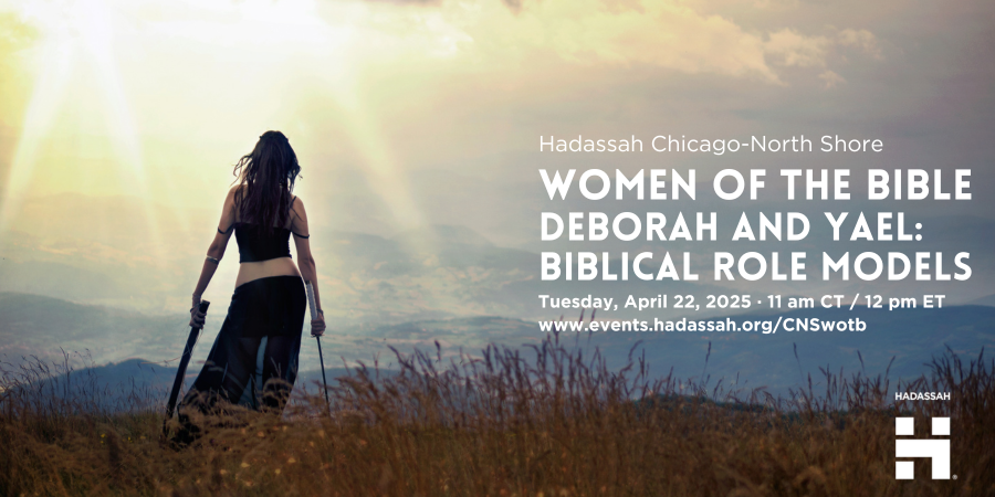 MW - CNS - Women of the Bible "Deborah and Yael: Biblical Role Models" image
