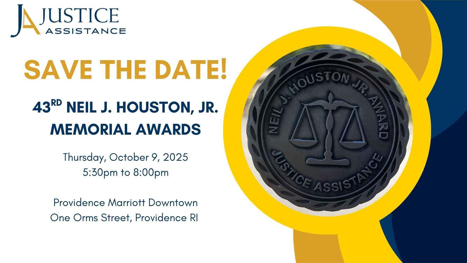 43rd Annual Neil J. Houston, Jr. Memorial Awards image