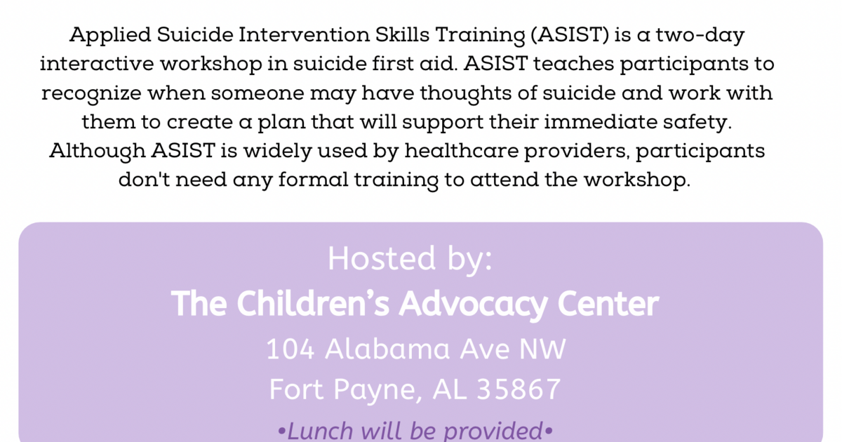 The SAM Foundation - ASIST - Fort Payne