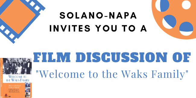 West - CPC - Solano-Napa - Film Discussion of "Welcome to the Waks Family" 2025 image