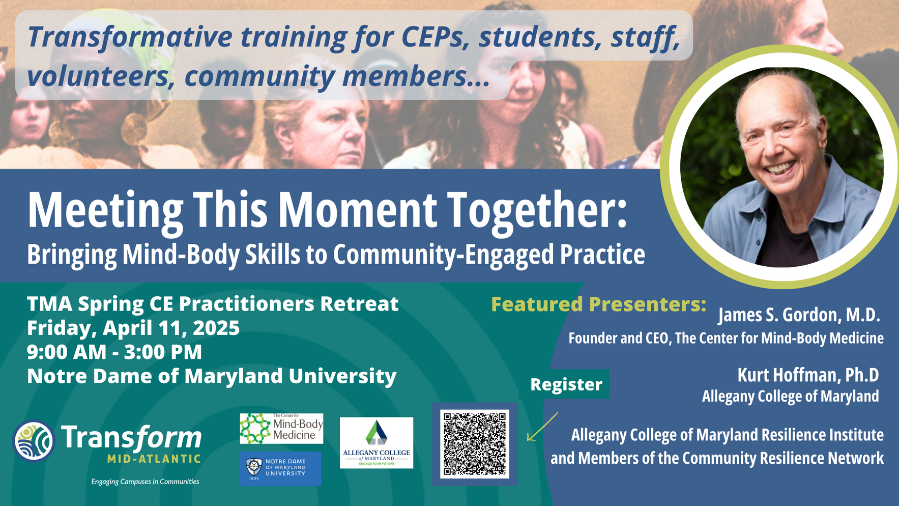 Meeting This Moment Together: Bringing Mind-Body Skills to Community-Engaged Practice (CEP) image
