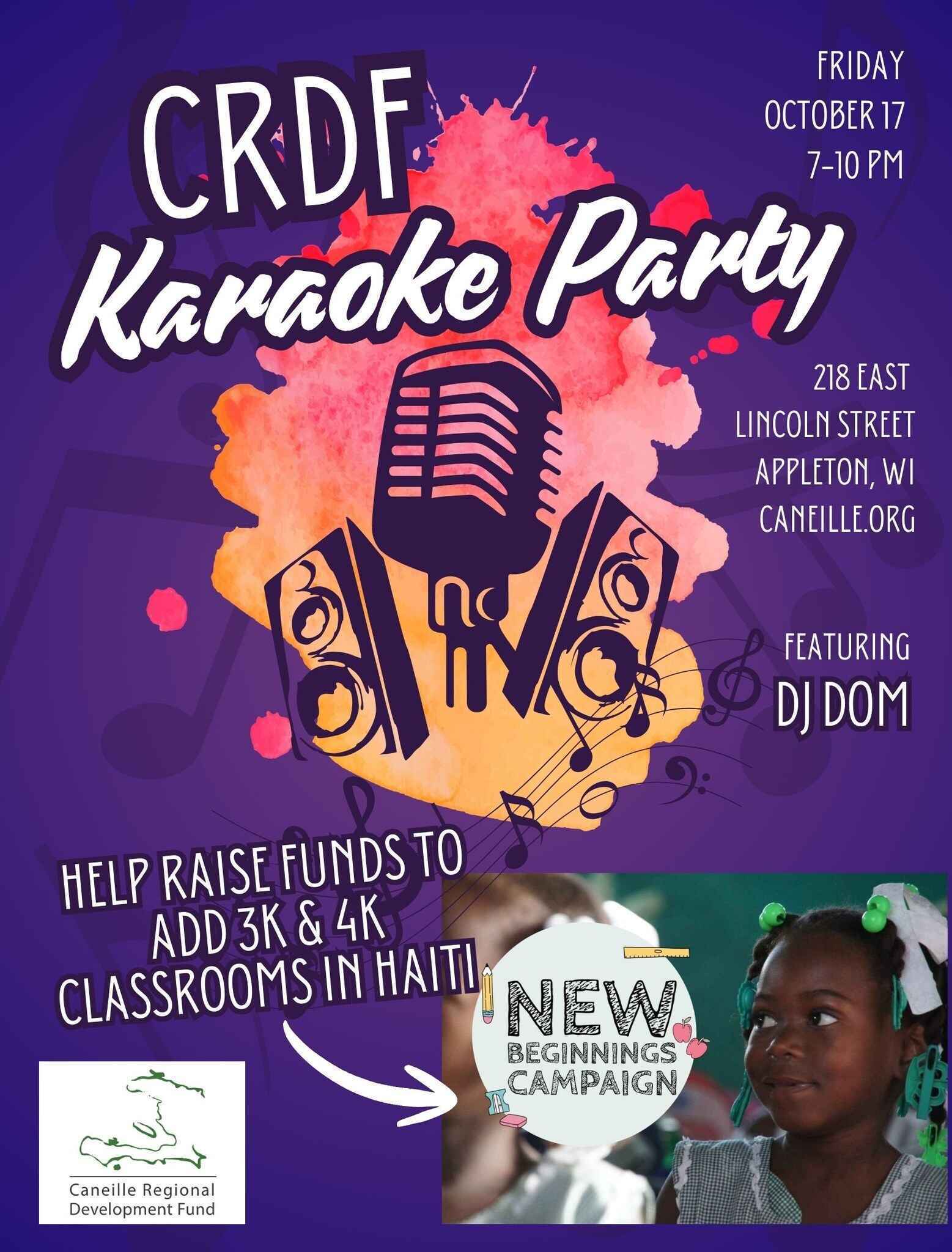 New Beginnings CRDF Karaoke Party  image
