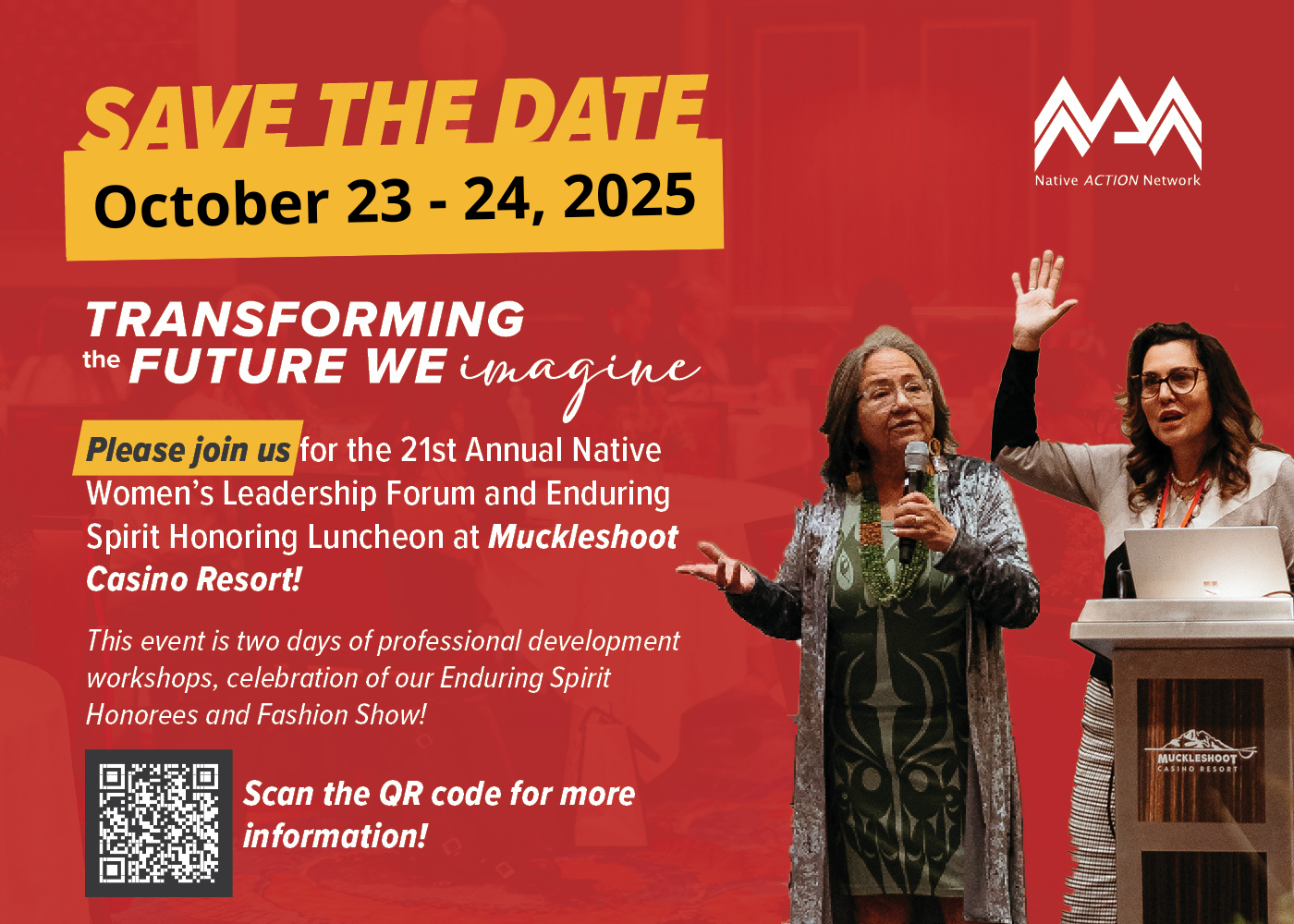 21st Annual Native Women's Leadership Forum & Enduring Spirit Honoring Luncheon image