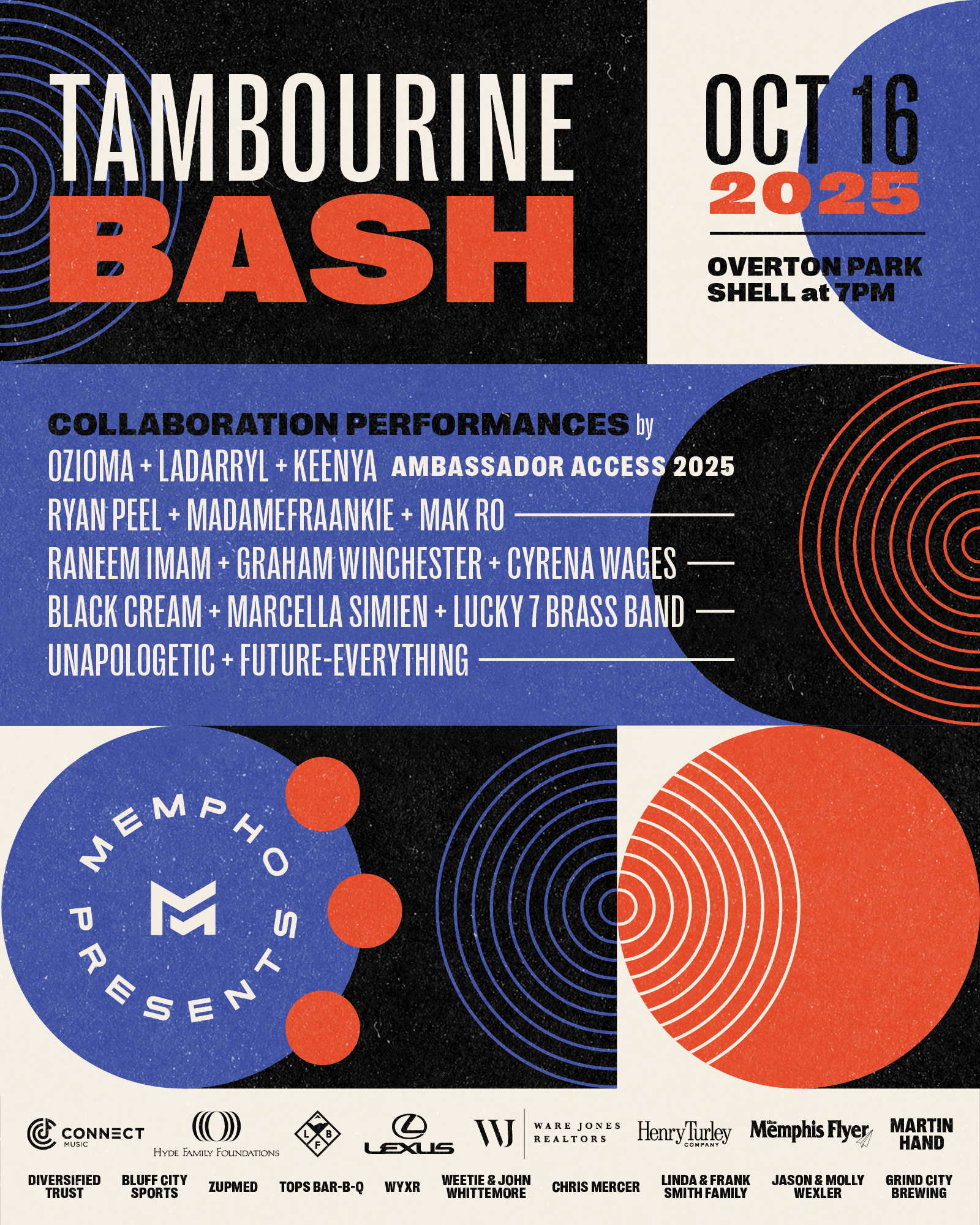  The Tambourine Bash benefiting Music Export Memphis  image