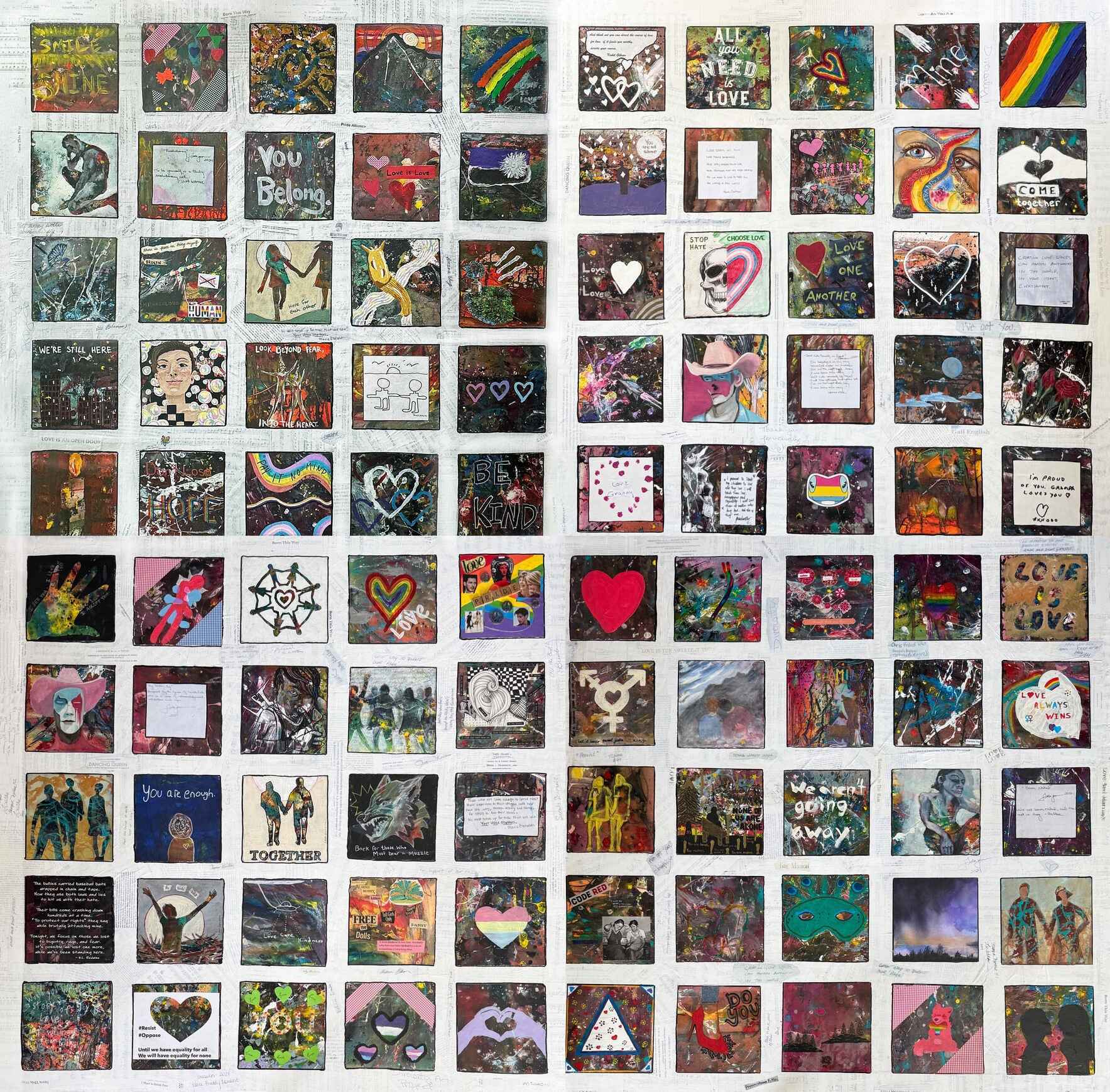 Together Art Project by Lora Garcelon image