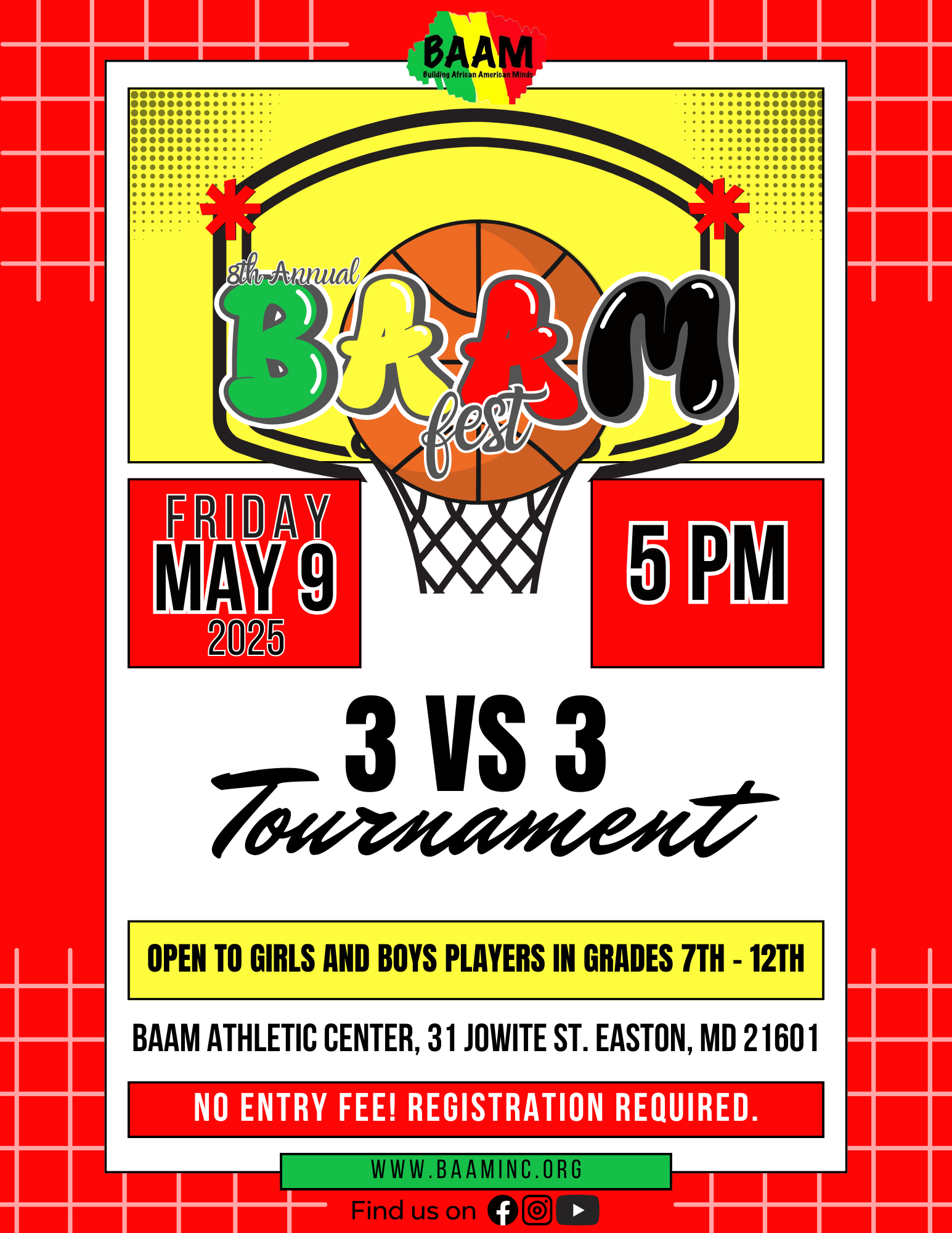 3 vs. 3 BAAM Fest Tournament image