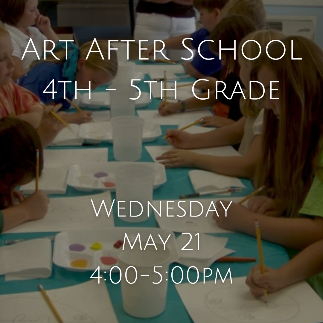 Art After School (4th - 5th Grade) with Professional Artist Odie Tucker image