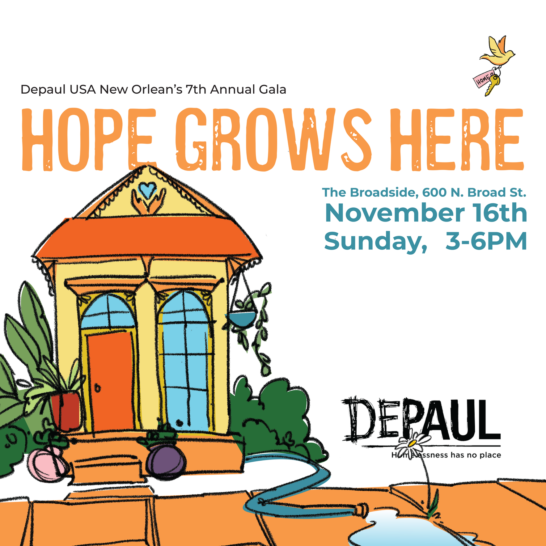 Hope Grows Here ~ Depaul New Orleans' 7th Annual Gala image