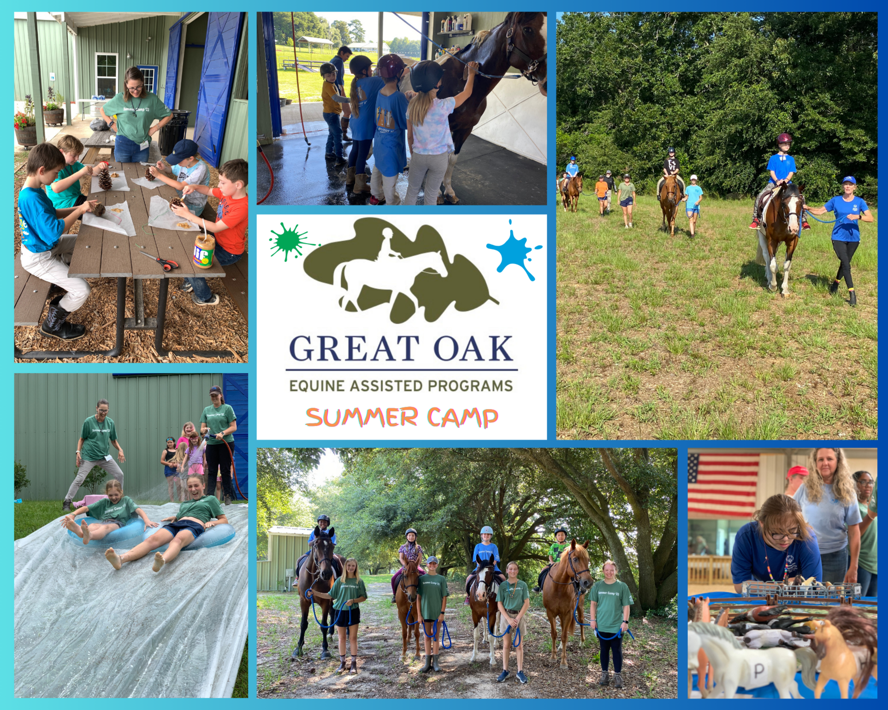 Great Oak Equine Assisted Programs 2025 Great Oak Summer Camp Session 4