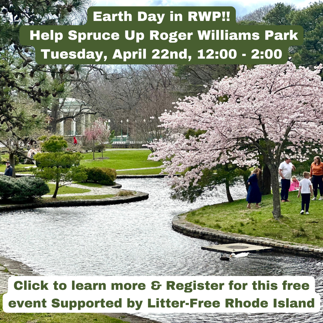 Earth Day Spruce Up in Roger Williams Park image