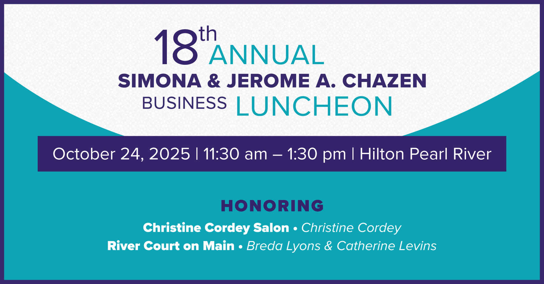 18th Annual Simona & Jerome A. Chazen Business Luncheon image