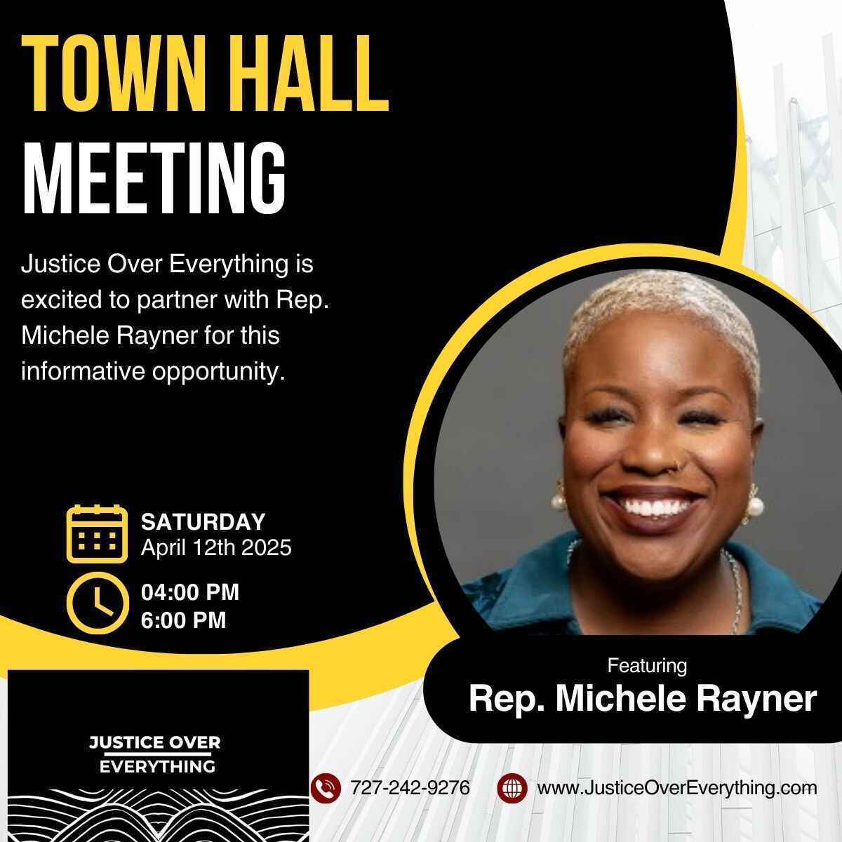 Town Hall with Rep. Michele Rayner  image