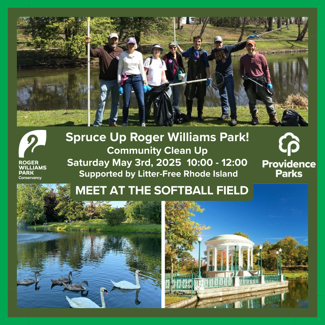 Community Saturday Spruce Up in Roger Williams Park image