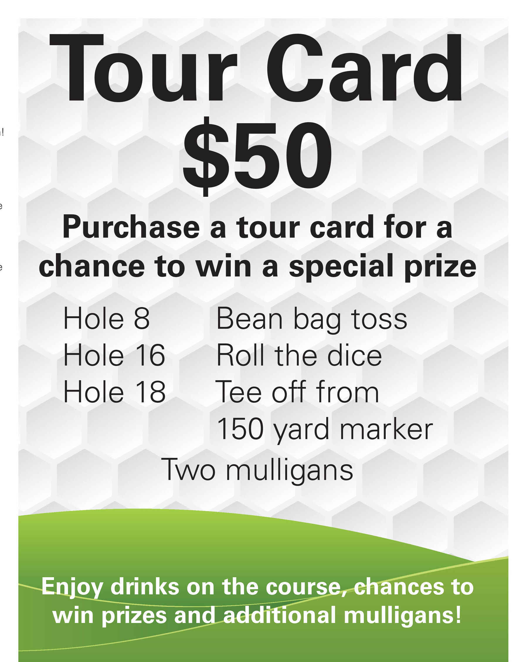 2025 CARE House Golf Tour Card image