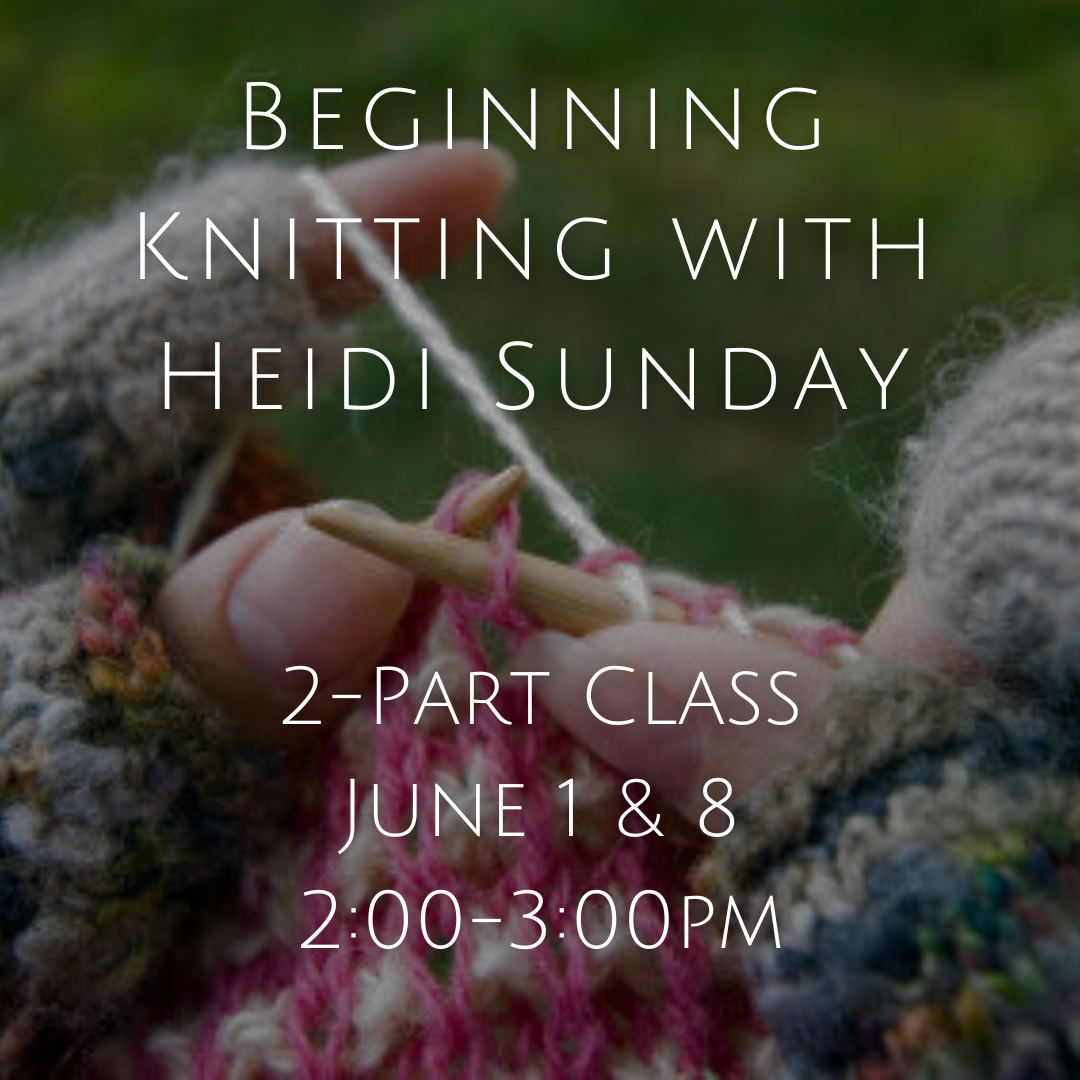 Beginning Knitting with Heidi Sunday image