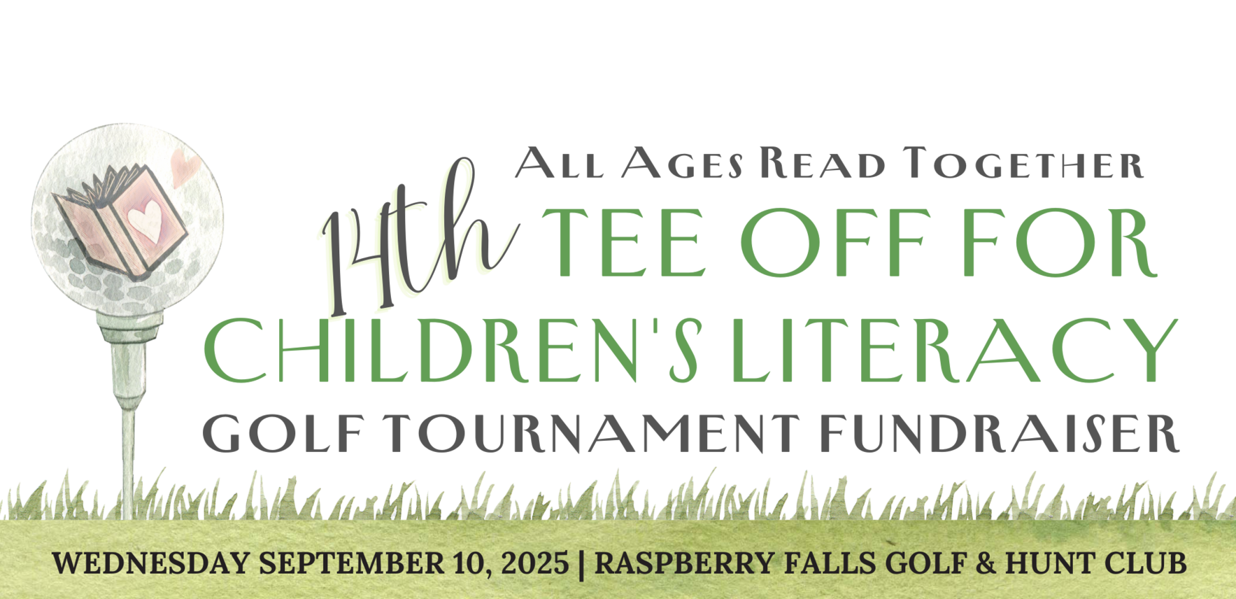 14th Annual Tee Off for Children's Literacy Golf Tournament Fundraiser image
