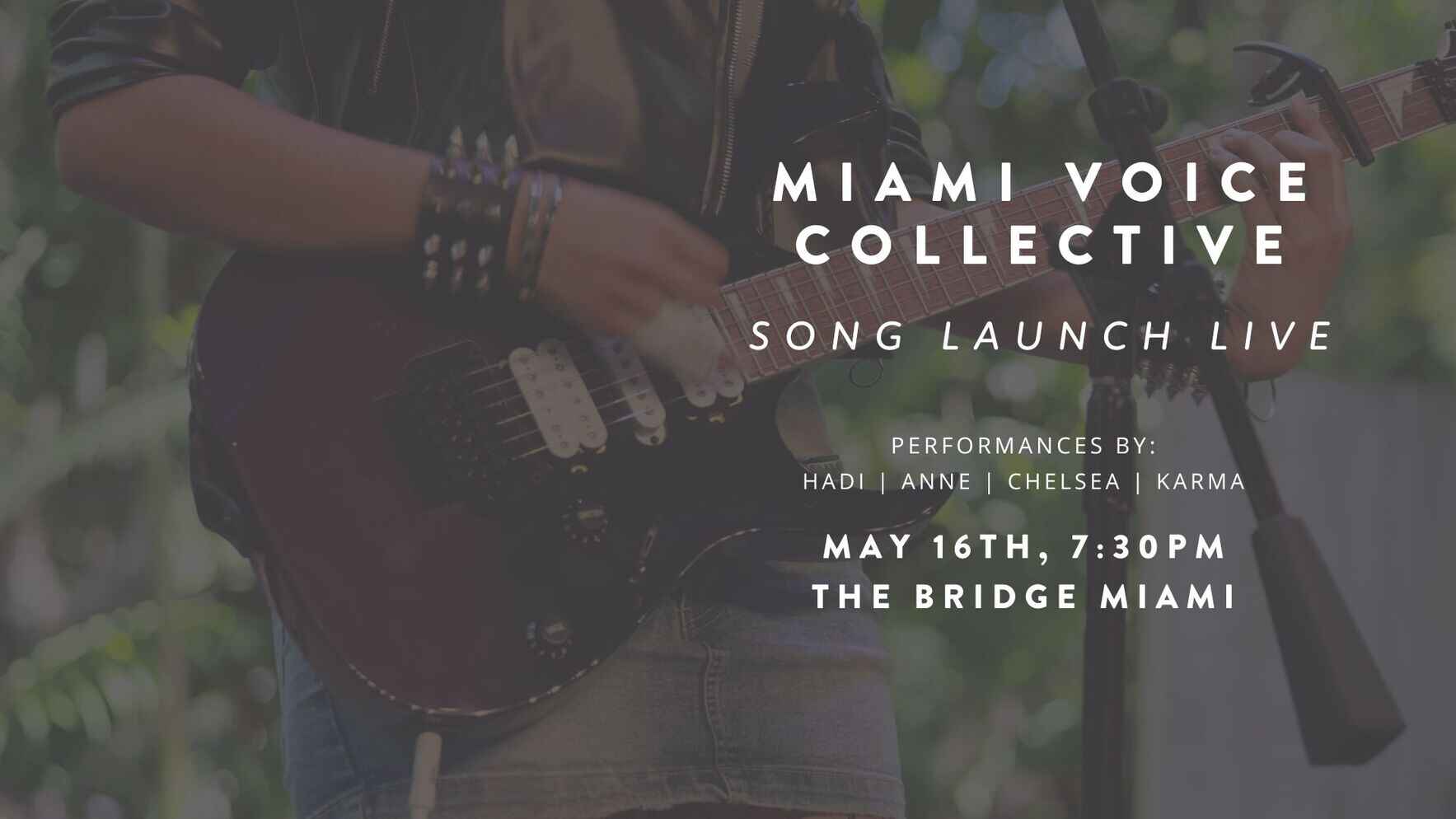 Miami Voice Collective Song Release Show image