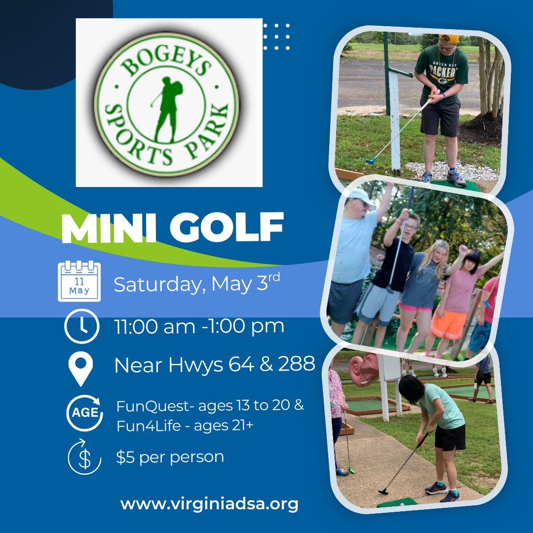 Virginia Down Syndrome Association - Richmond - Mini Golf