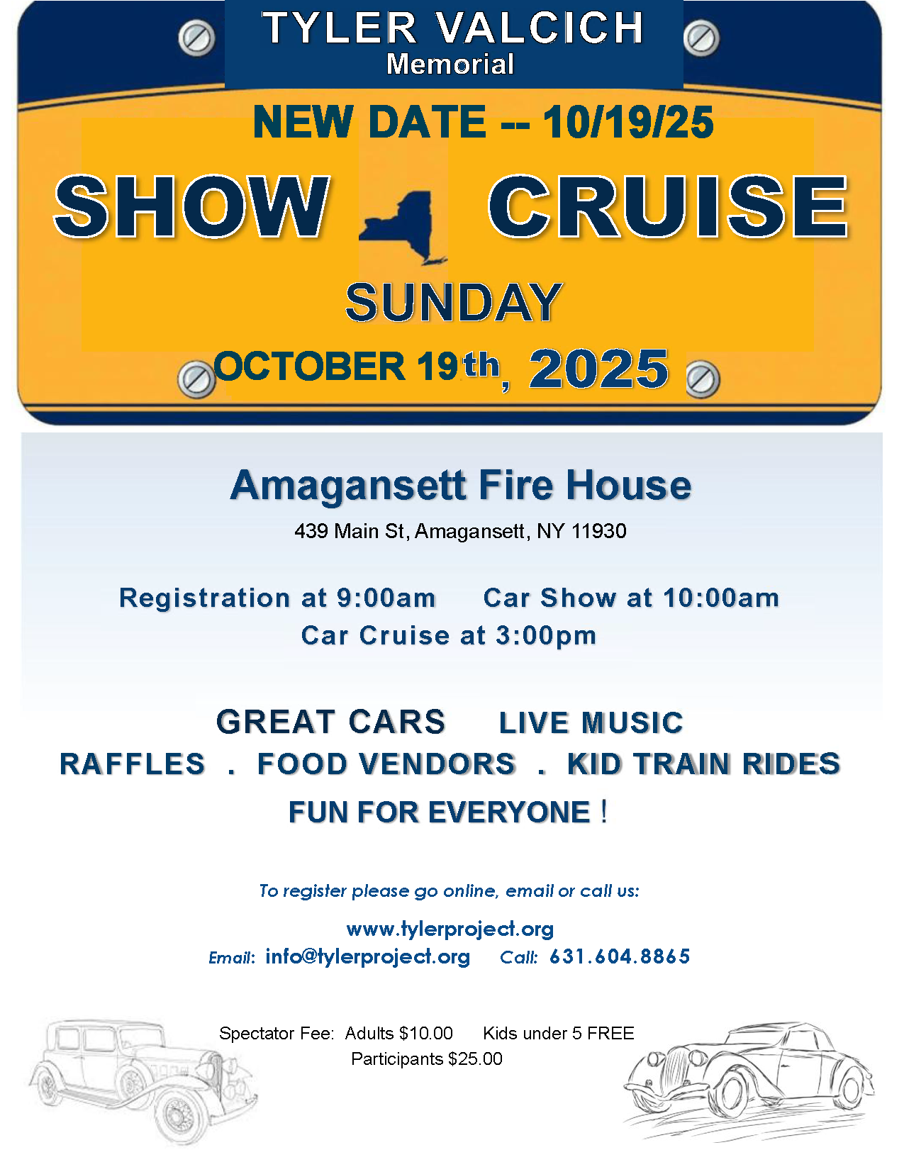 The Tyler Valcich Memorial Car Show & Cruise -- 2025 image