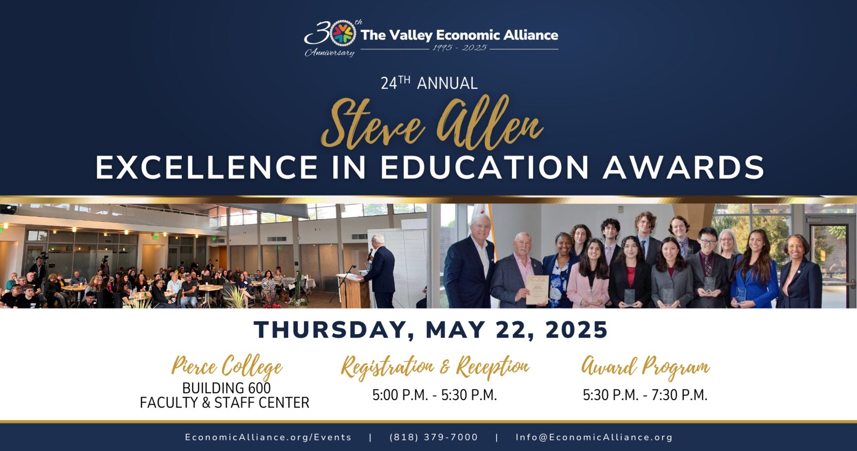 2025 Steve Allen "Education in Excellence" Awards image