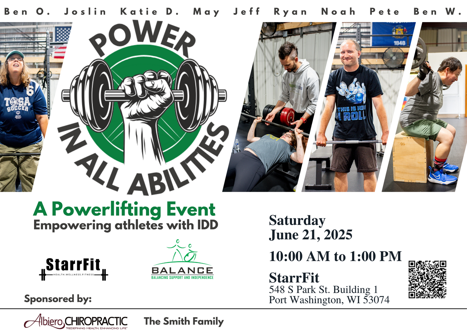Power in All Abilities: A Powerlifting Event image