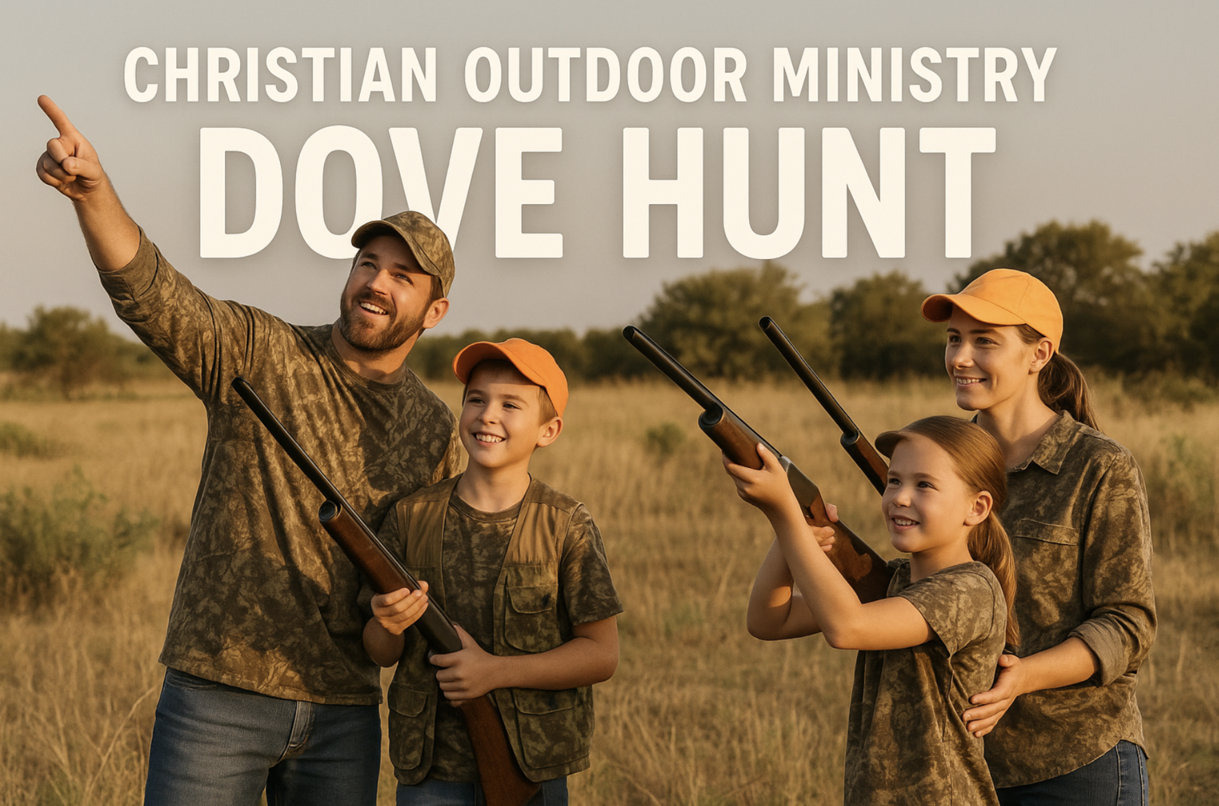 Christian Outdoor Ministry Fall Dove Hunt image