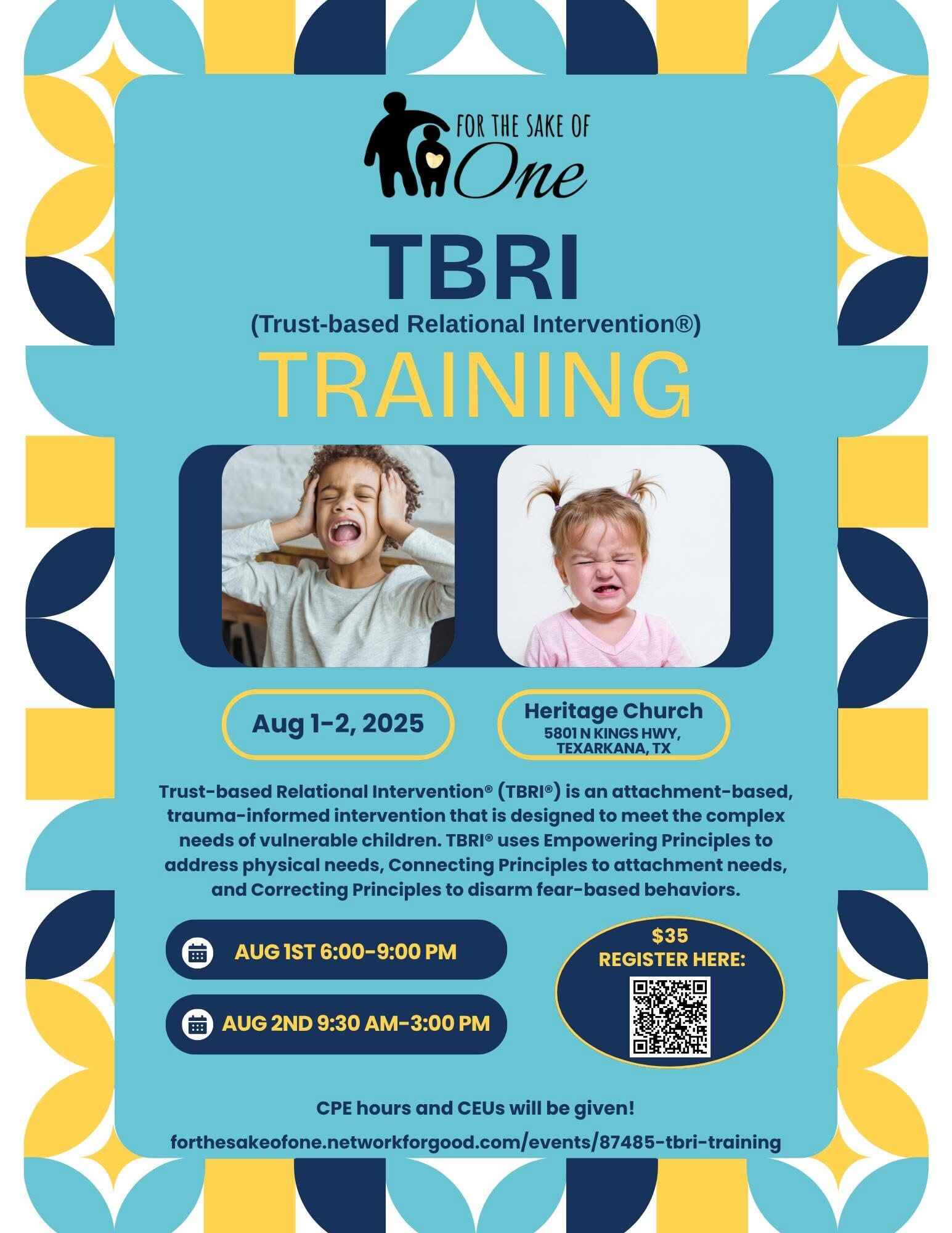 TBRI Training image
