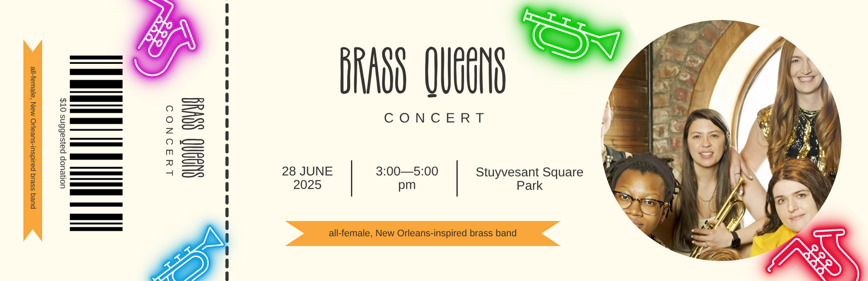 Live Performance: The Brass Queens image