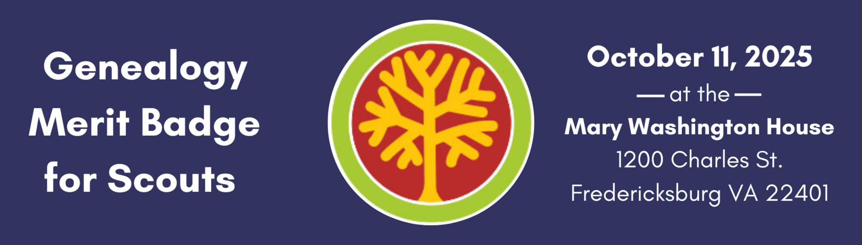 Genealogy Merit Badge for Scouts image