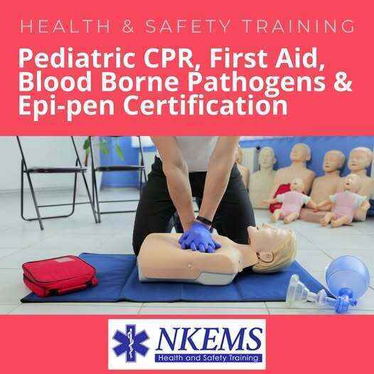CPR, First Aid, Bloodborne Pathogens, and EpiPen Training image