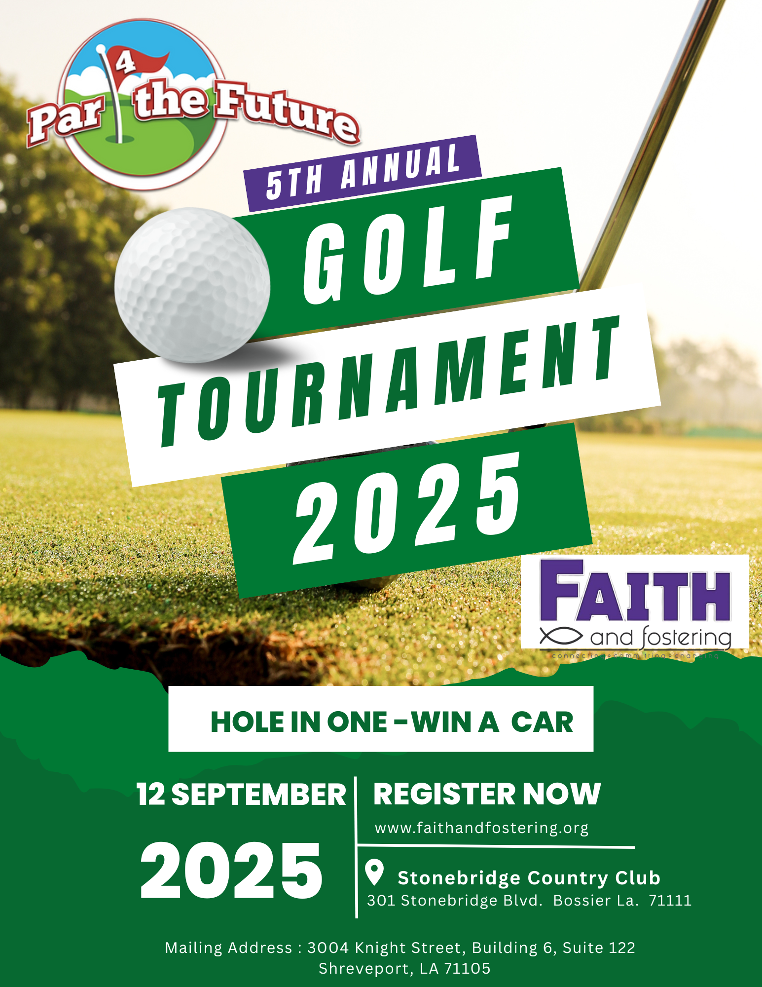 2025 Fifth Annual Par-4-The Future Golf Tournament image