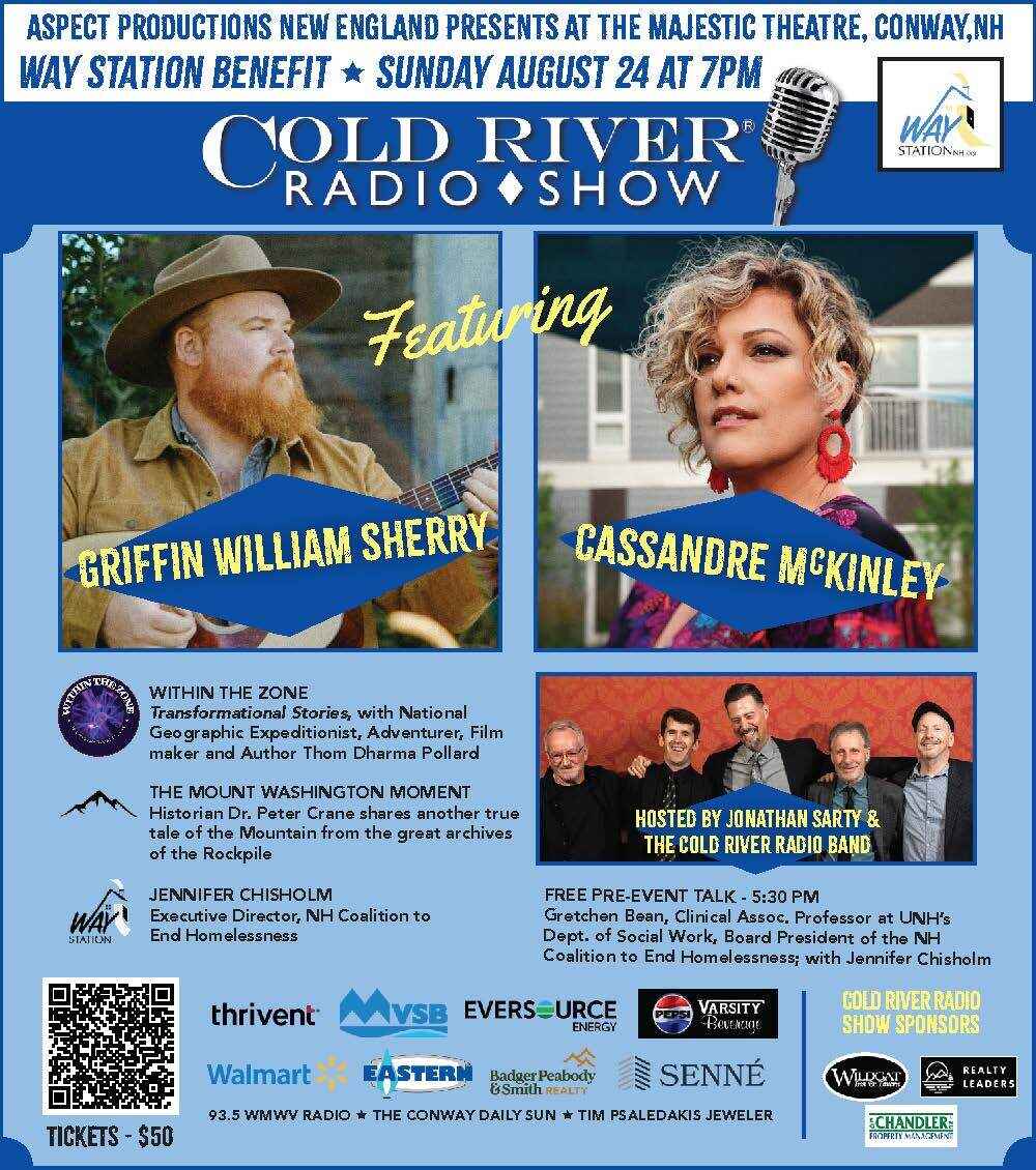 Cold River Radio Show to Benefit Way Station image