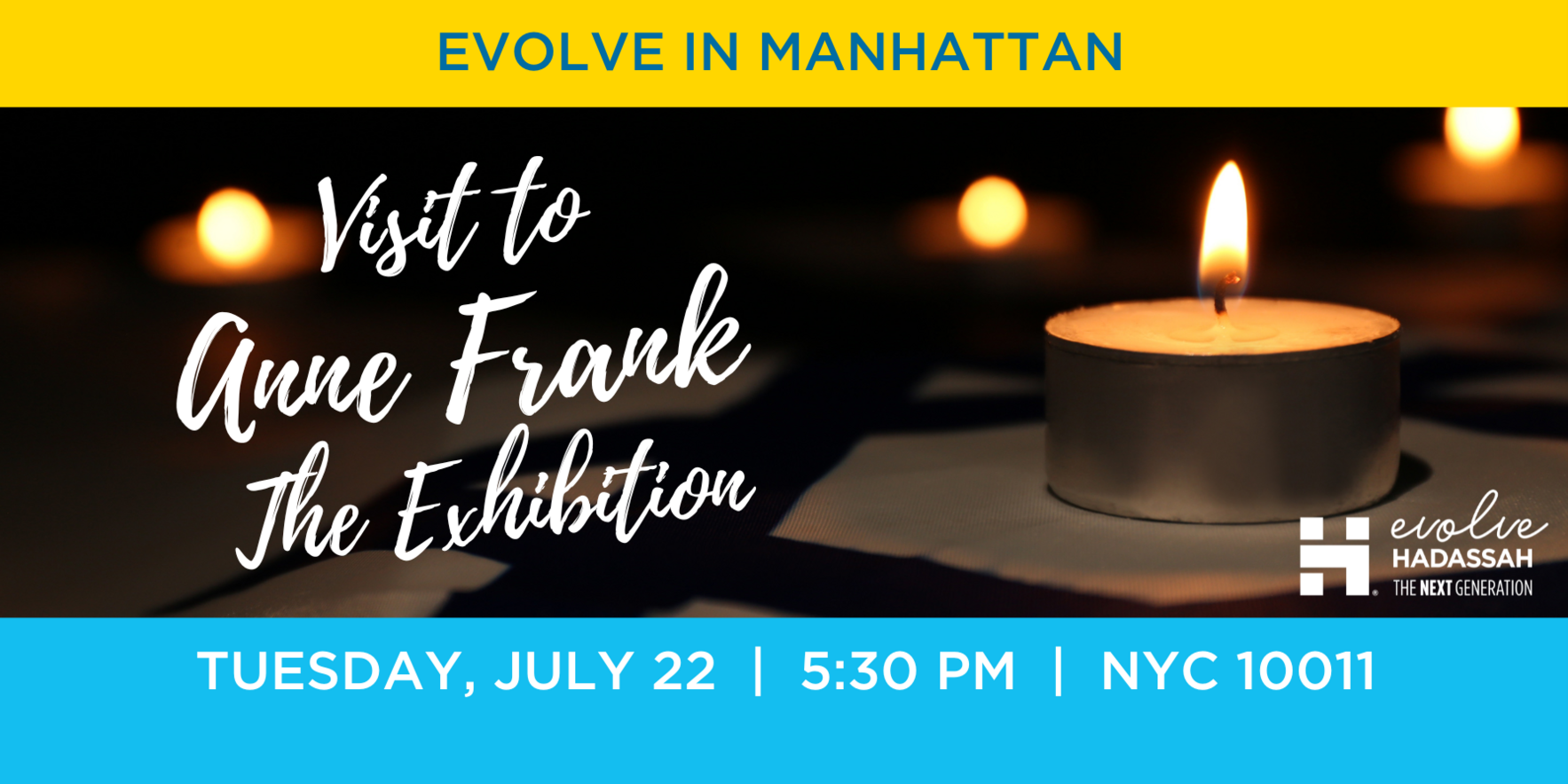 METRO - NY - Evolve in Manhattan - Visit to Anne Frank The Exhibition - 2025 image
