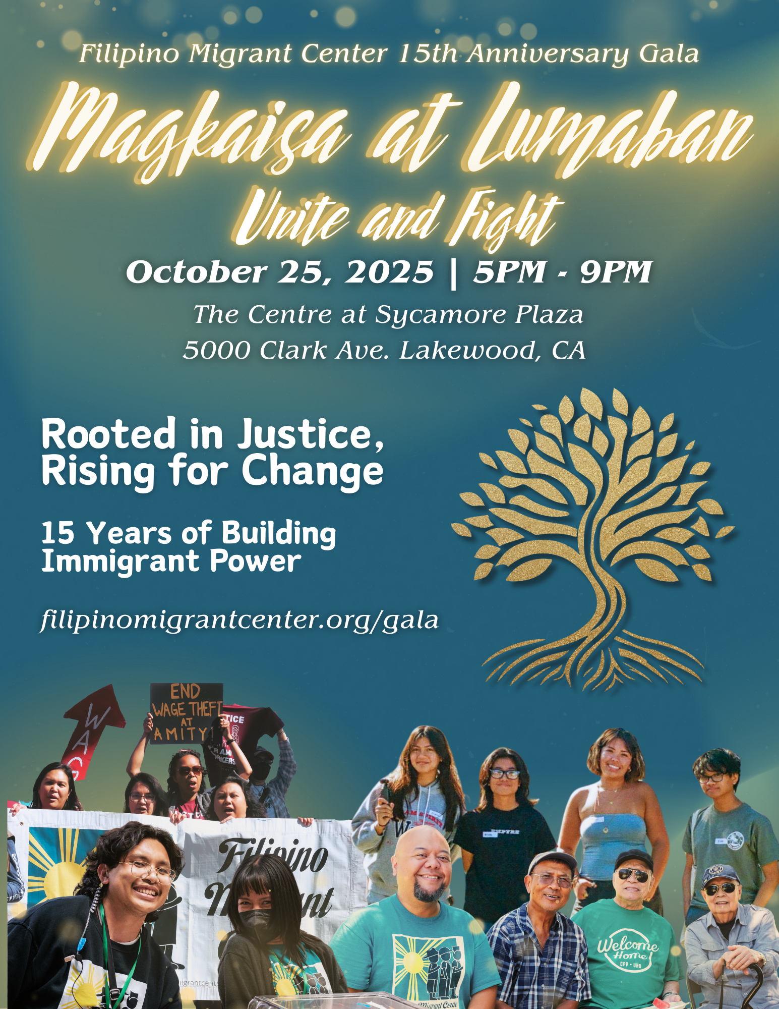 15th Anniversary Gala: Rooted in Justice, Rising for Change image